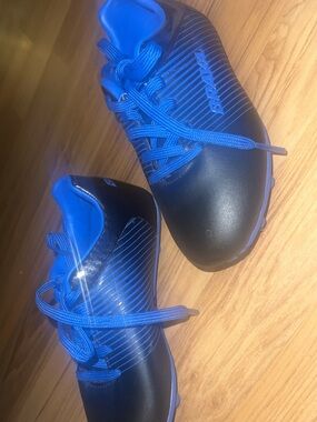 Kids Blue Athletic Sneakers with Secure Lace-Up Fit